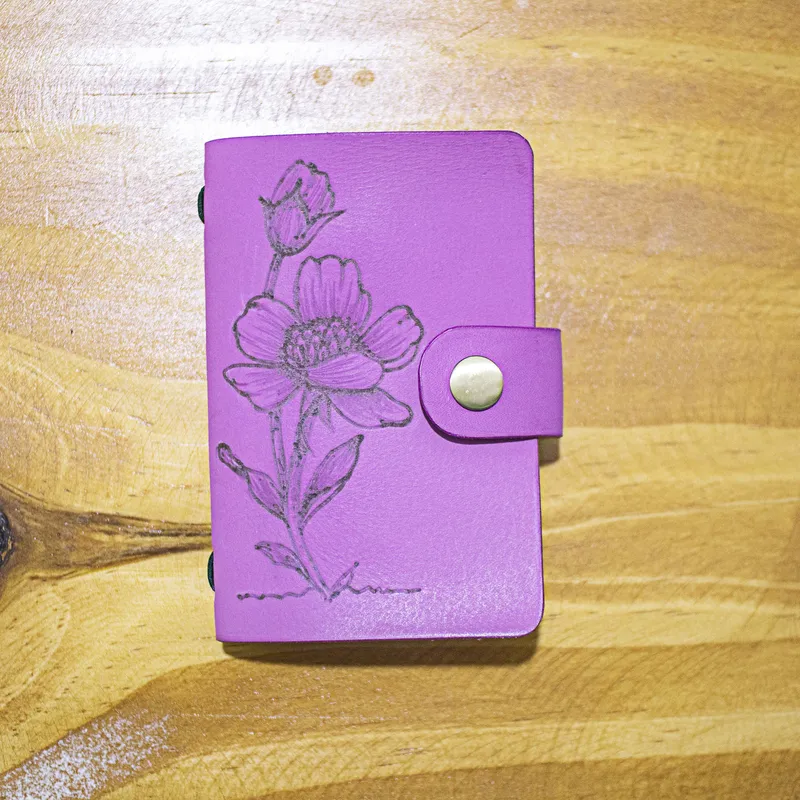 Pocket Keeper: Handmade Leather Pocket Notebook with Refillable Inserts