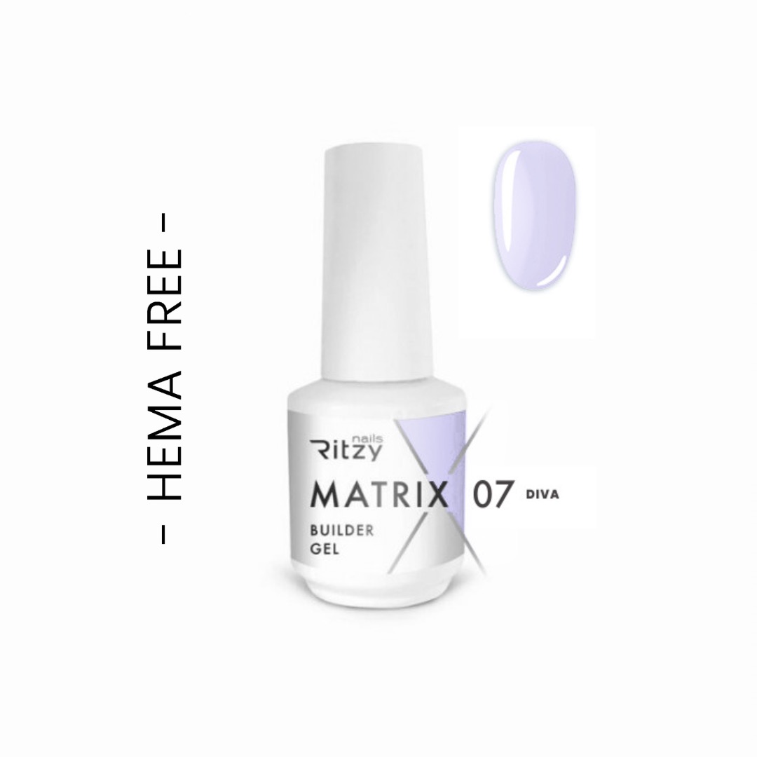 07 'Diva' MATRIX Builder Gel in a Bottle