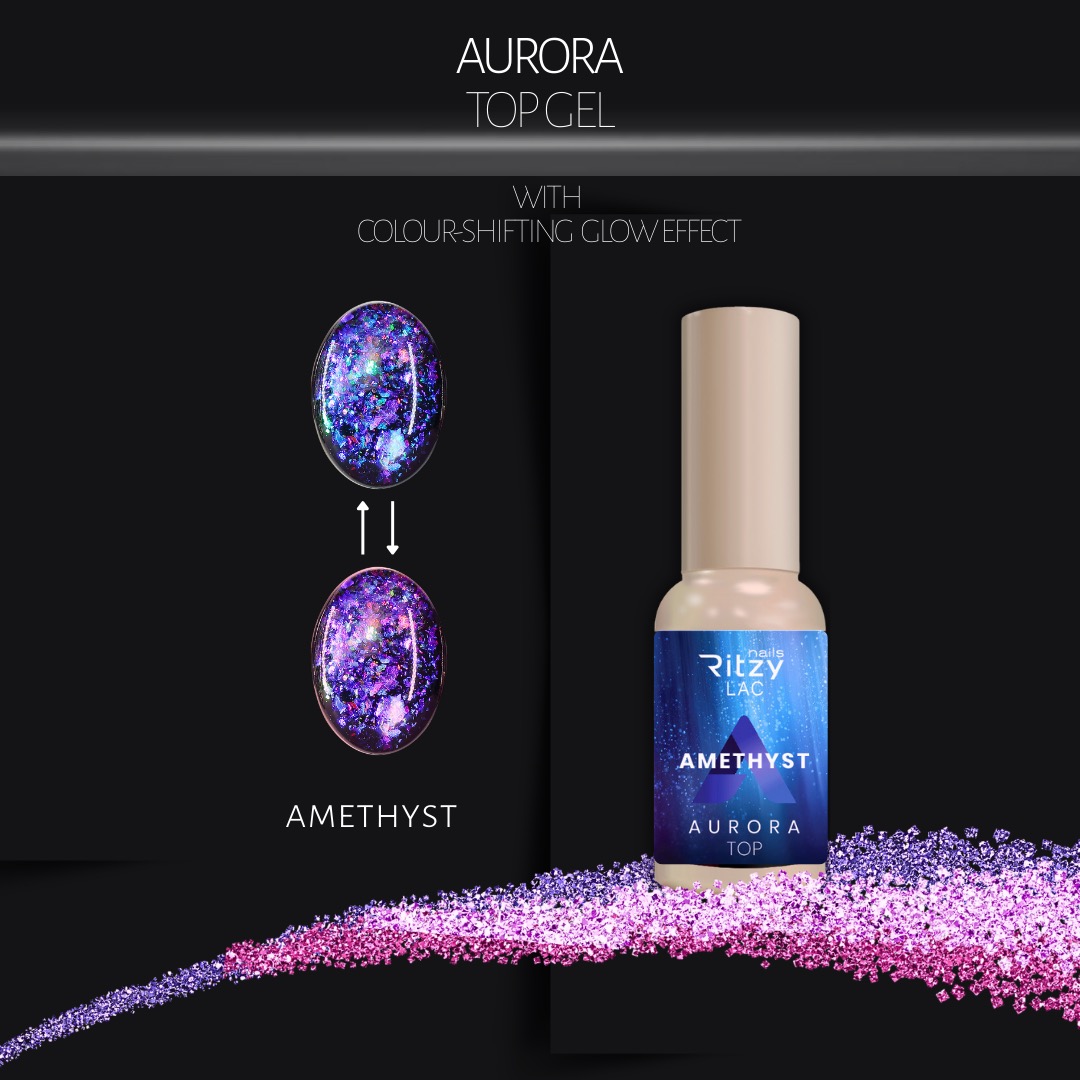 'Amethyst' AURORA Top Gel