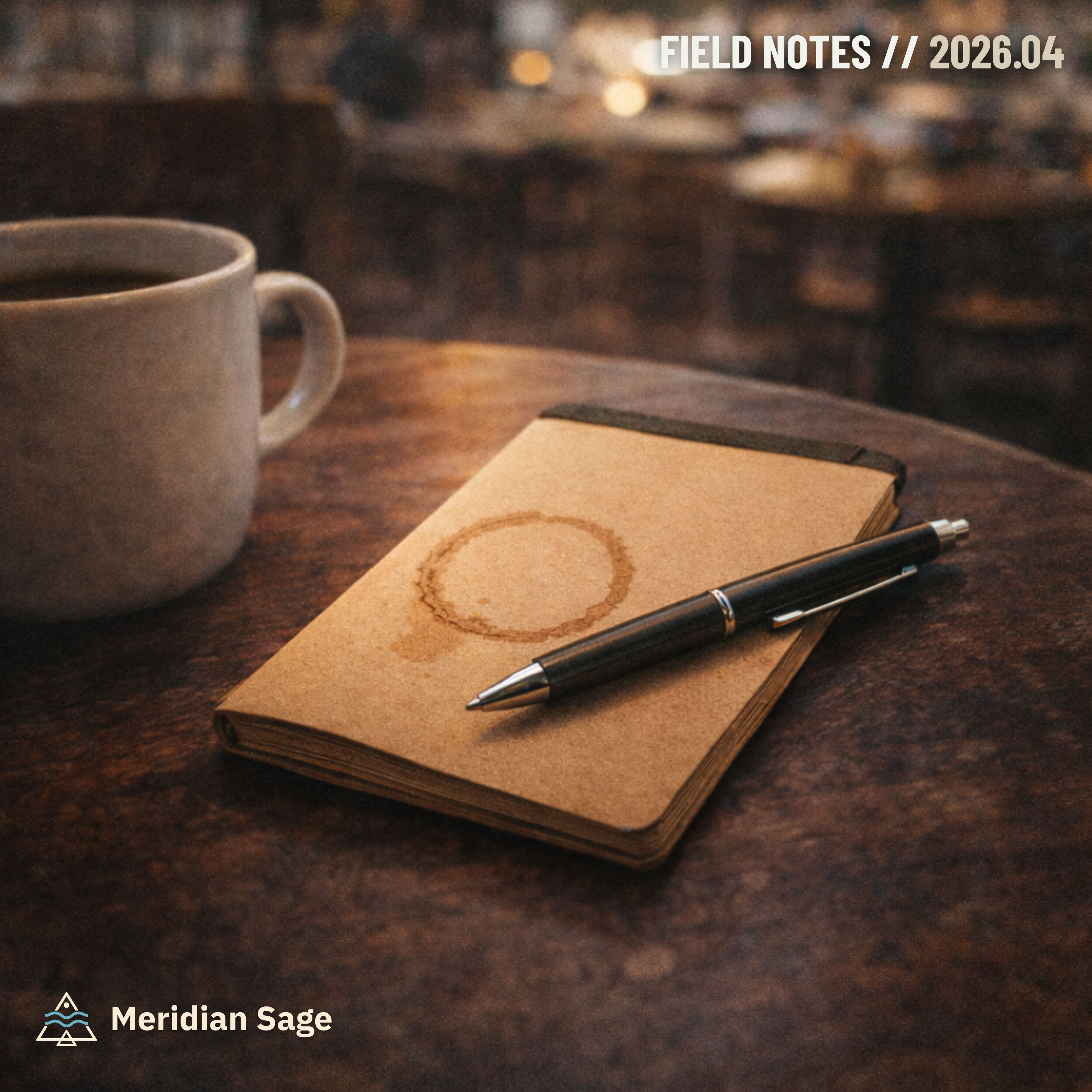 Field Notes // 2026.04