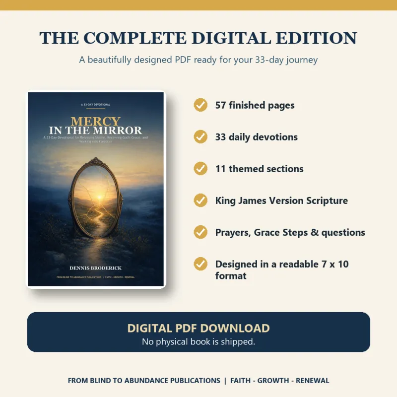 Mercy in the Mirror - 33-Day Christian Devotional (Digital PDF)