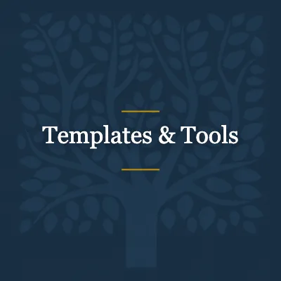 TEMPLATES & TOOLS