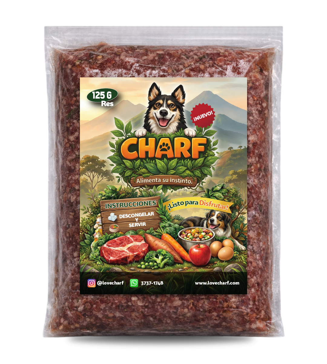 CHARF Res Vital para perro