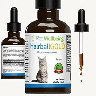 Pet Wellbeing Hairball Gold for Cats & Dogs