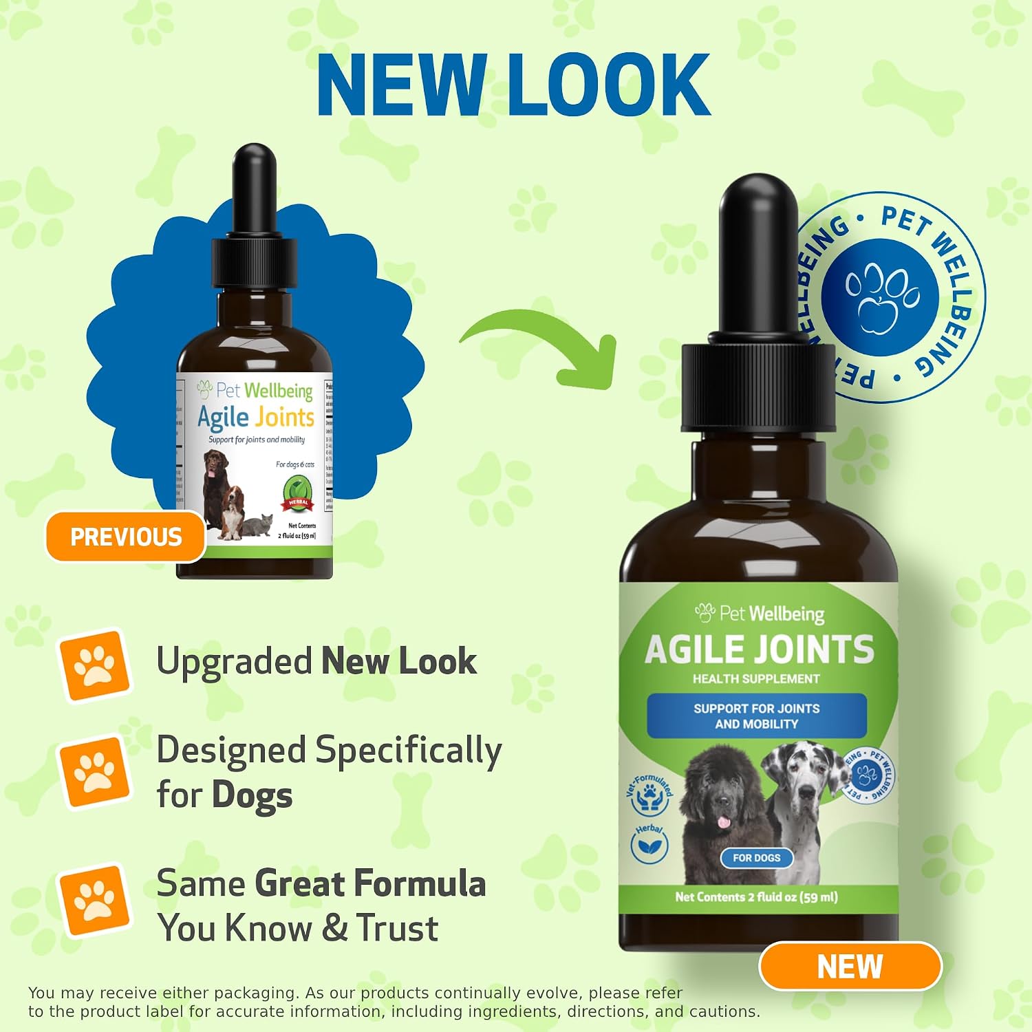 Pet Wellbeing Agile Joints for Cats & Dogs