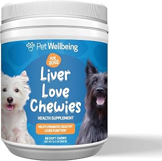 Pet Wellbeing Liver Love Chewies for Dogs