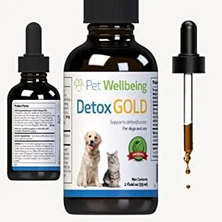 Pet Wellbeing Detox Gold for Cats & Dogs