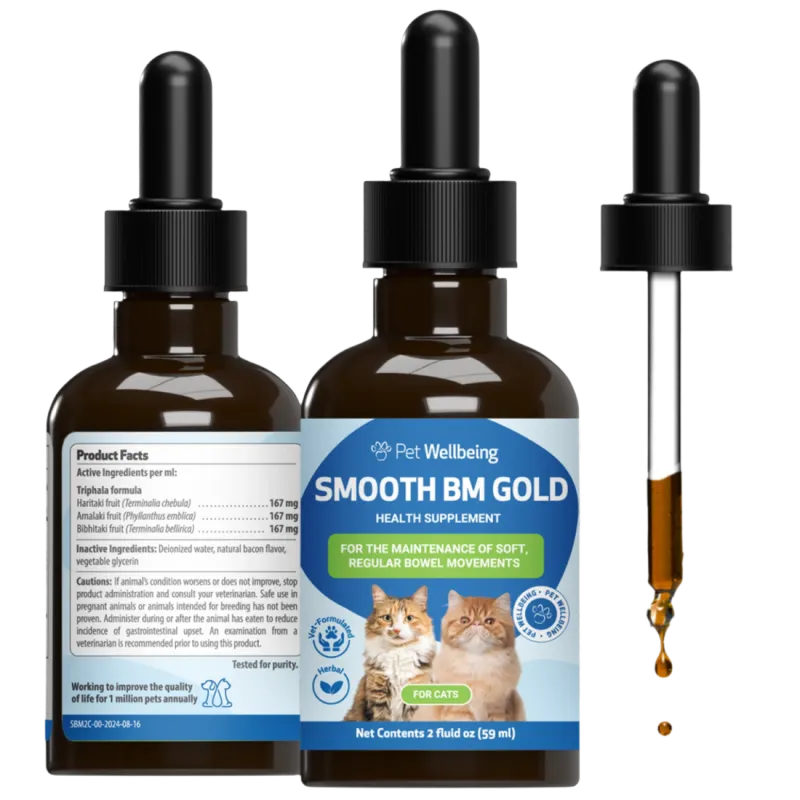 Pet Wellbeing Smooth BM Gold for Cats & Dogs