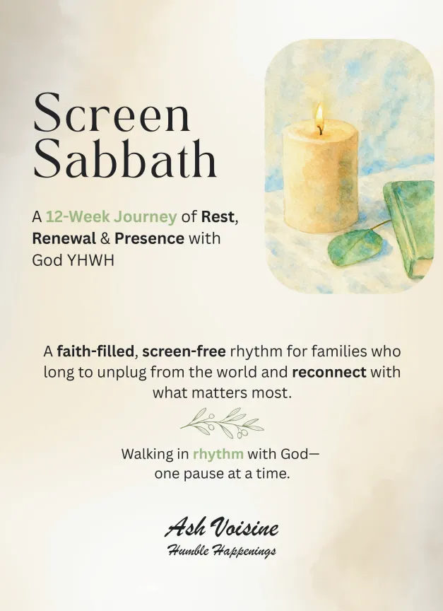 Screen Sabbath: A 12-Week Journey of Rest & Renewal (FREE)