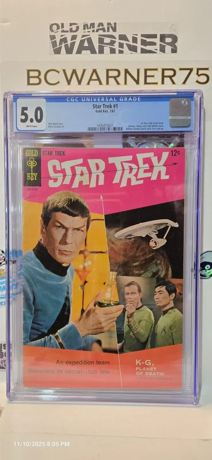 Star Trek #1 Gold Key 1967