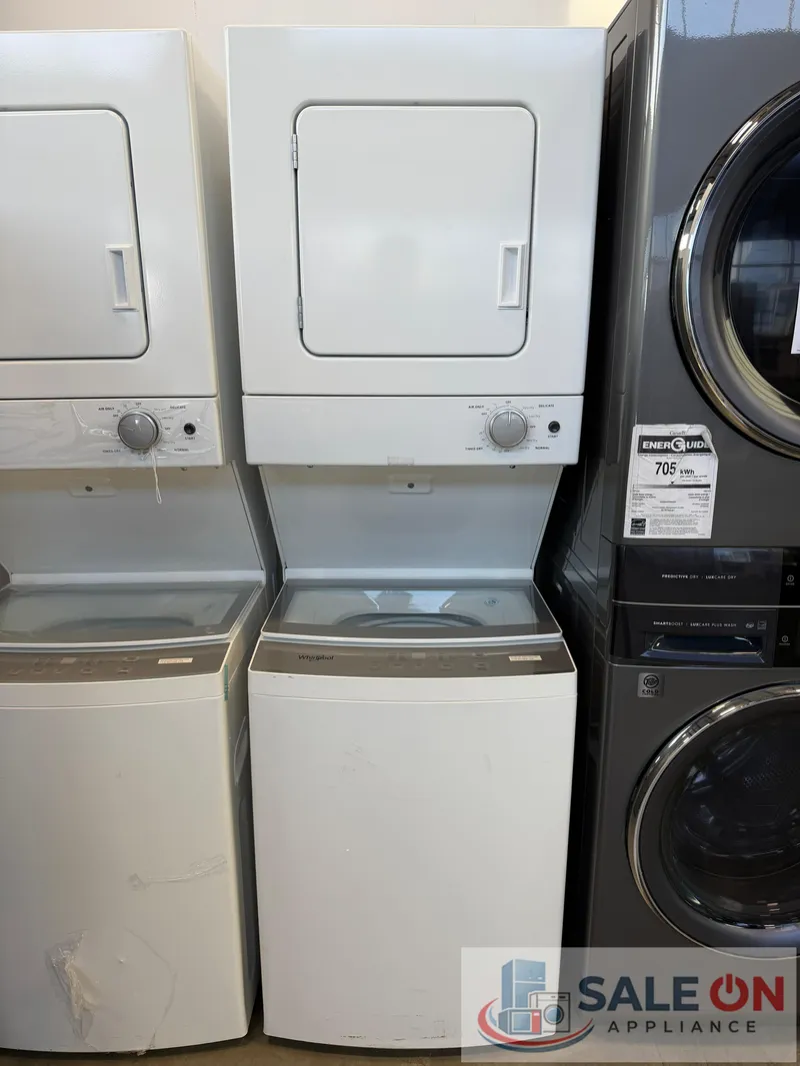 Whirlpool YWET4024HW0 Electric Laundry Center