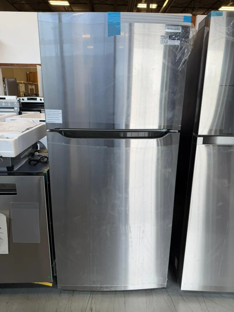 Frigidaire FRTE1835AS Top Freezer Refrigerator – 18 Cu. Ft. Stainless Steel