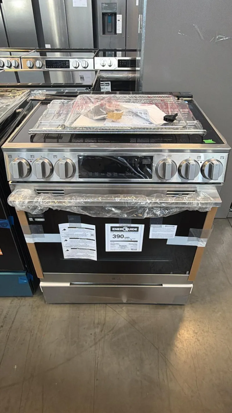 LG LSIL6336XE Induction Range, 6.3 cu. ft. Capacity, 30 inch Exterior Width