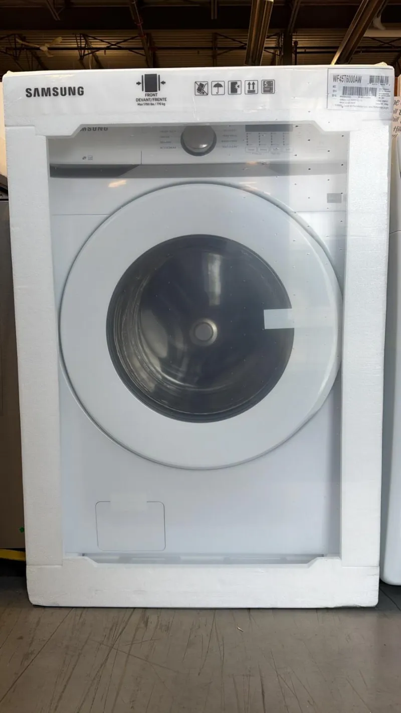 Samsung WF45T6000AW 4.5 Cu. Ft. Front Load Washer – White