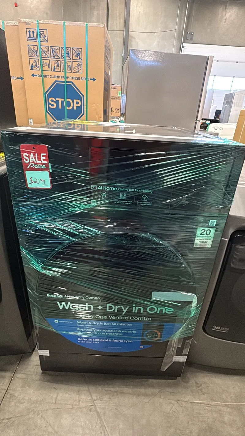 Samsung WD90F53V All-in-One Washer Dryer Combo