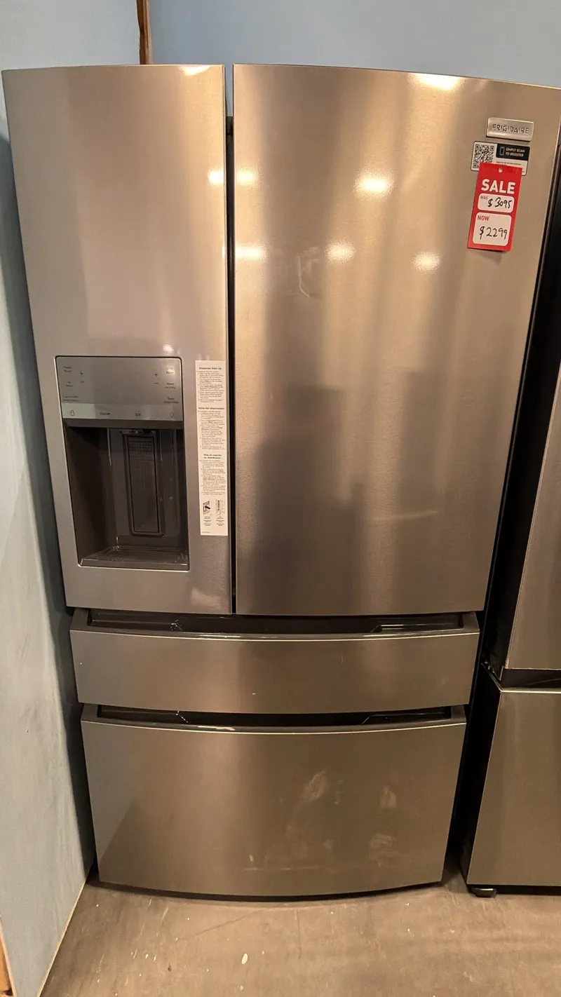 Frigidaire FRMS2733AV 36" 26.3 Cu. Ft. 4-Door French Door Refrigerator