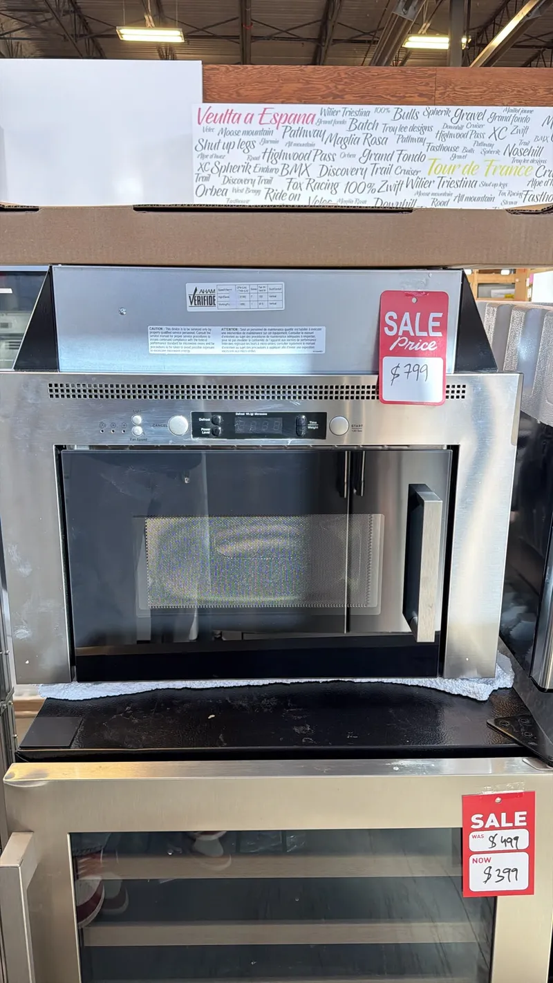 Whirlpool UMH50008HS-0 24” Space-Saving Microwave Hood Combination – Stainless Steel