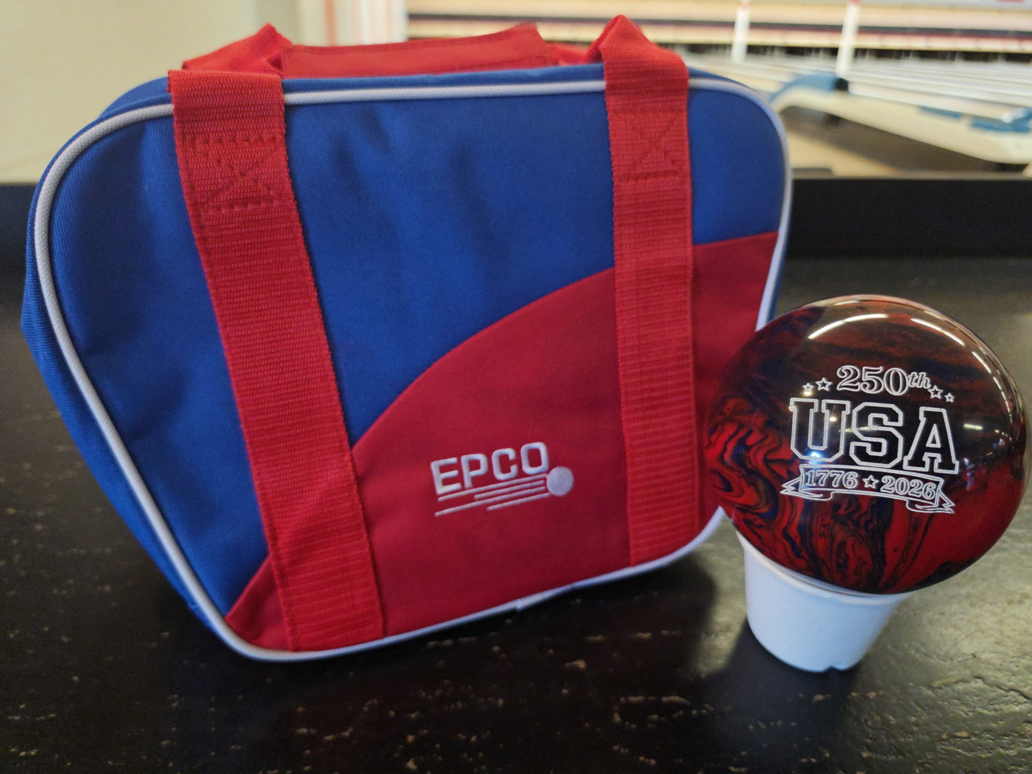 Epco 250 Years of America Bowling Ball Bag