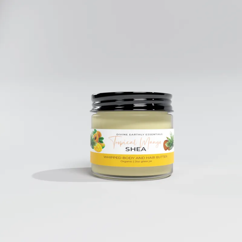  Tropical Mango Shea Body and Hair Butter