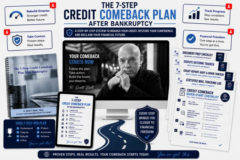 7-Step Credit Comeback Plan After Bankruptcy