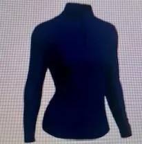 PRE-ORDER IBKUL Long Sleeve Zip Mock - Classic Navy