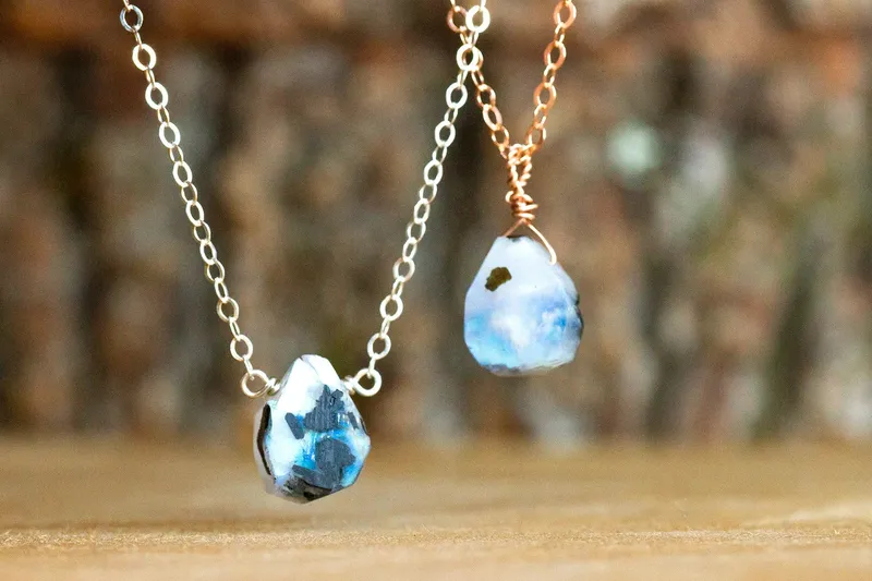 Raw Stone Necklaces