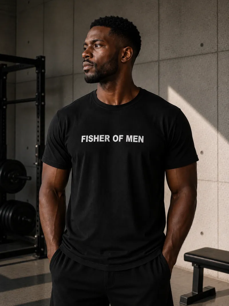 Fisher of Men Black Bella Canvas T-Shirt