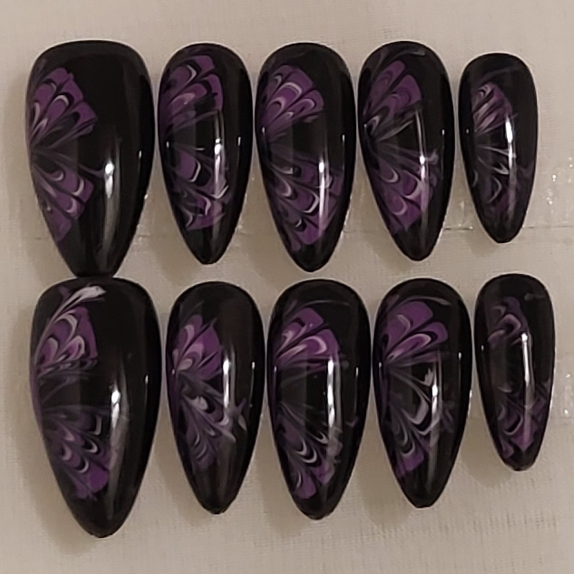 Studio Edit | Marbled Purple Butterfly