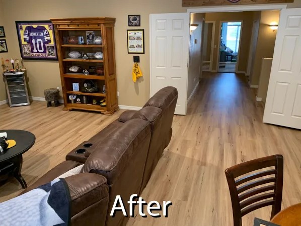 After installation
