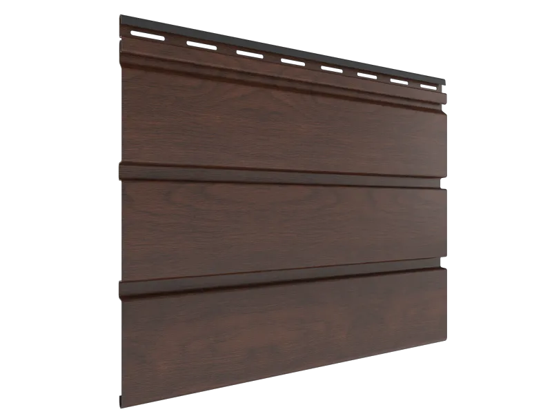 HS-BF1006-3-5.8M Black Fir 黑杉木 / HISTRONG PVC Soffit Panel - Triple Column (5.8M)