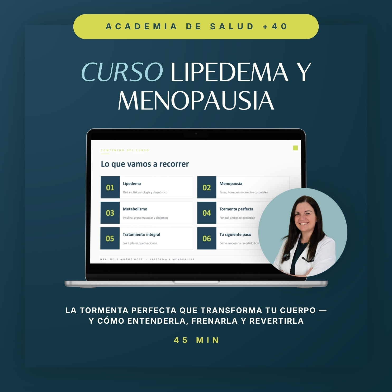 Curso Lipedema y Menopausia: entiende tu cuerpo y aprende qué hacer