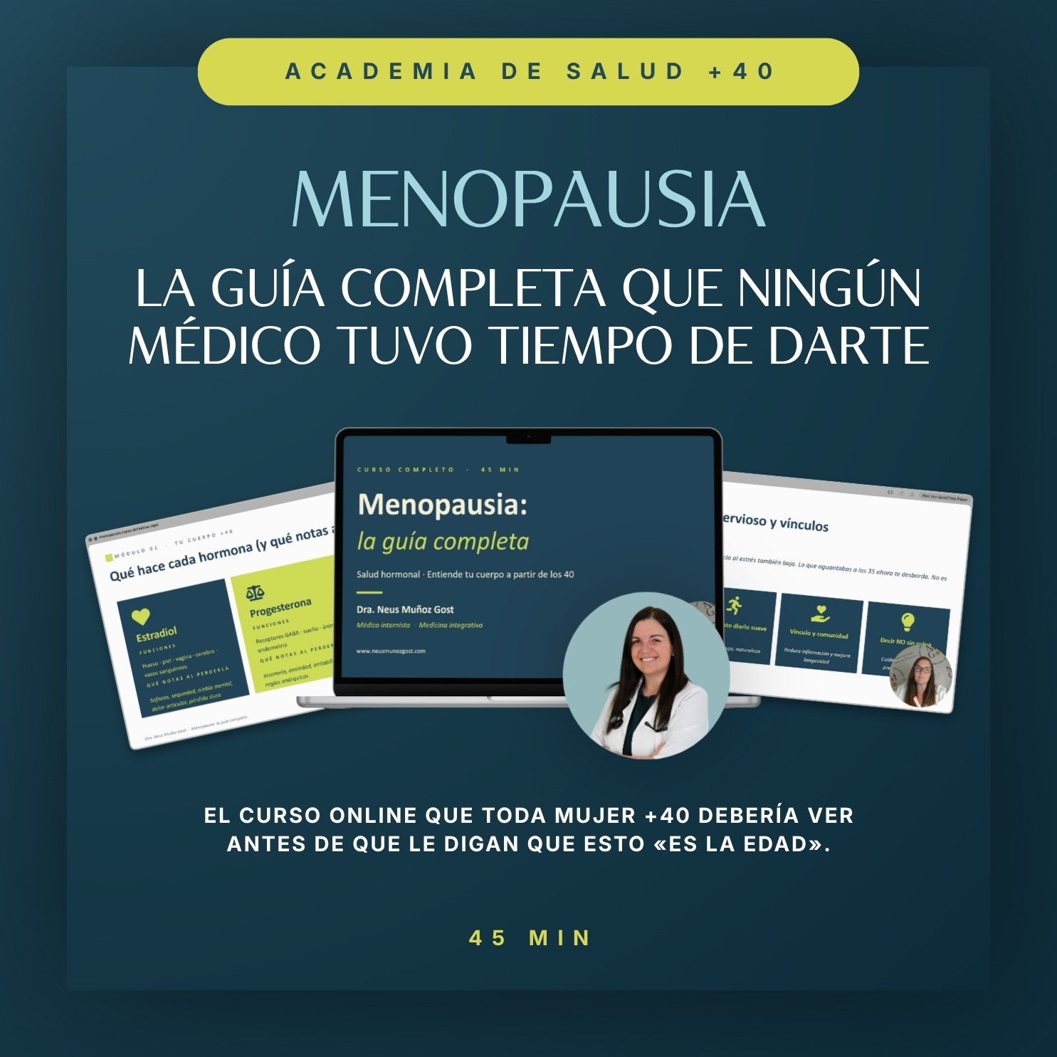 Menopausia: la guía completa que ningún médico tuvo tiempo de darte