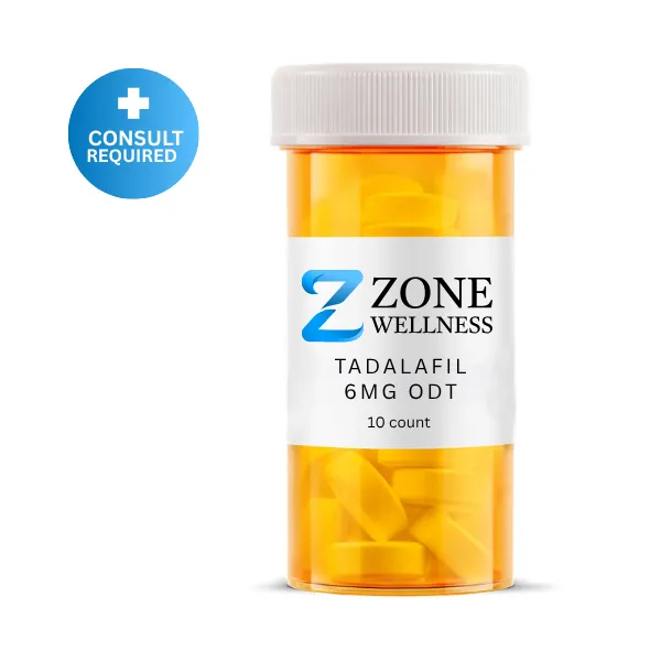 Tadalafil 6mg ODT - 10 Count