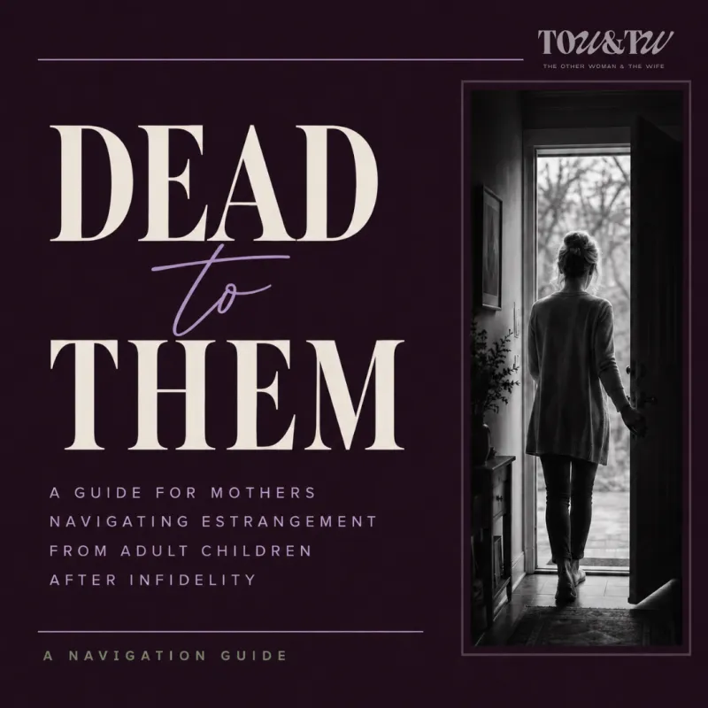 Dead to Them:  A guide for mothers navigating estrangement from adult children after infidelity