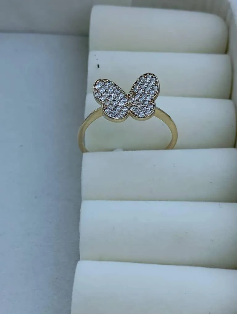Anillo de mujer 10k 1.3g
