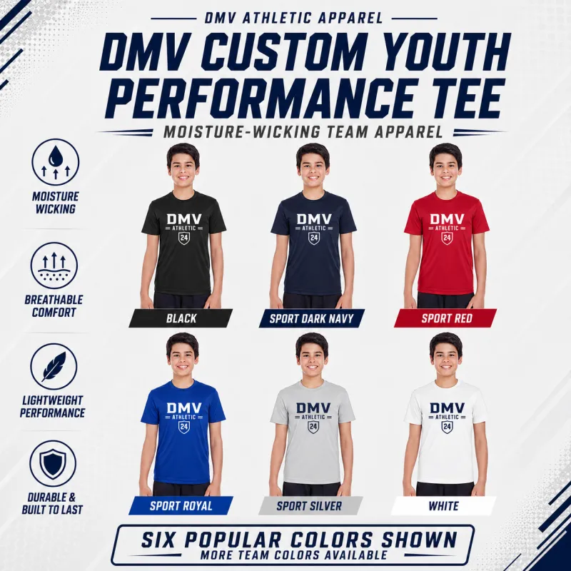 DMV Youth Perf Tee
