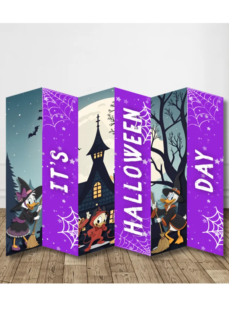 Donald Duck Halloween Accordion Wall