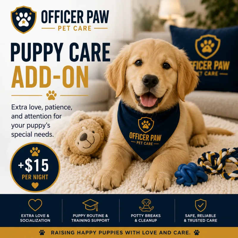Puppy Care Add-On