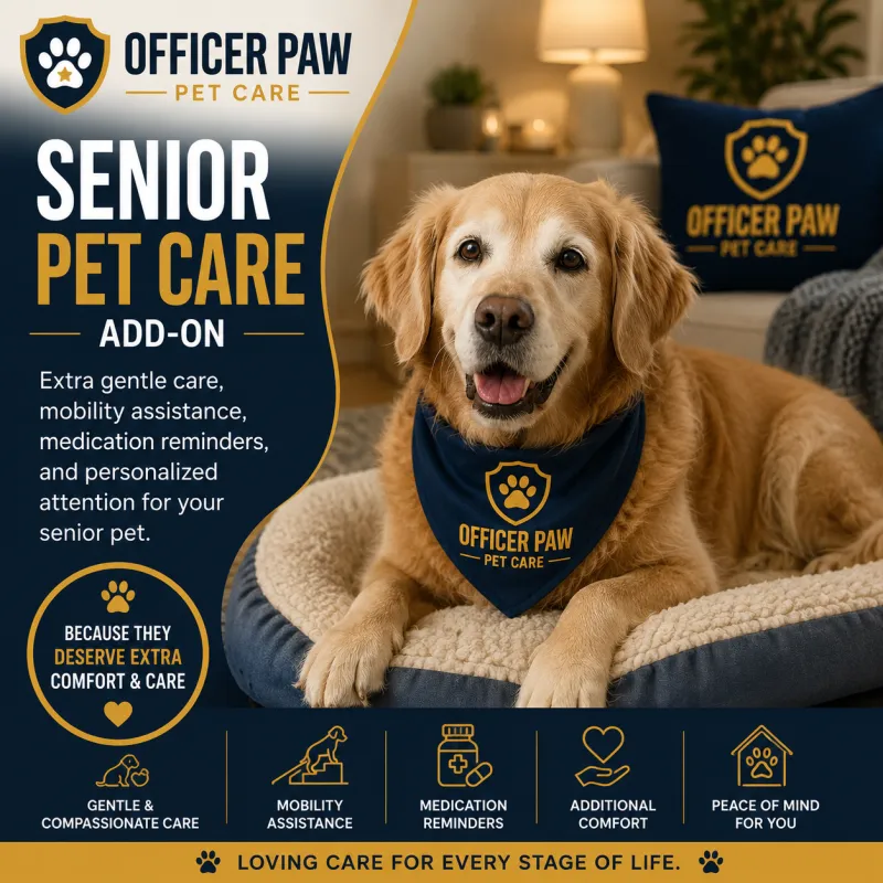 Senior Pet Care Add-On