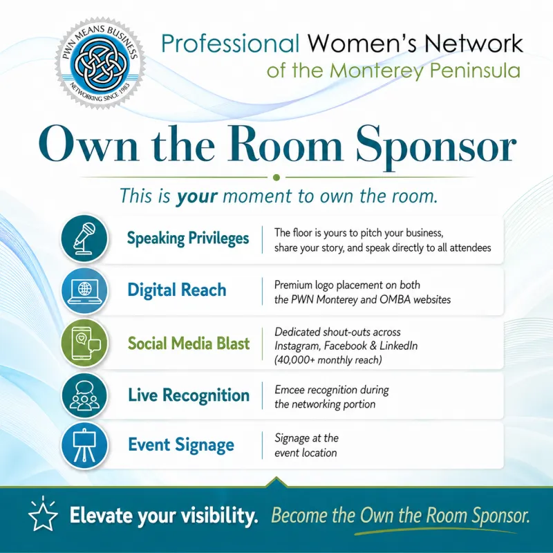 Own The Room Sponsor