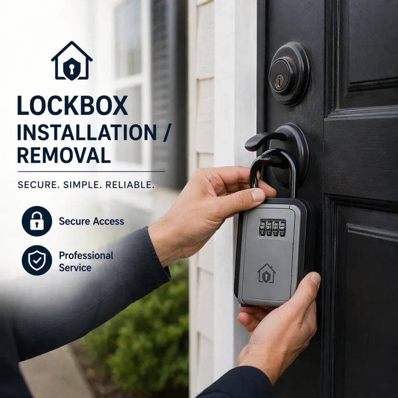 Lockbox Installation / Removal
