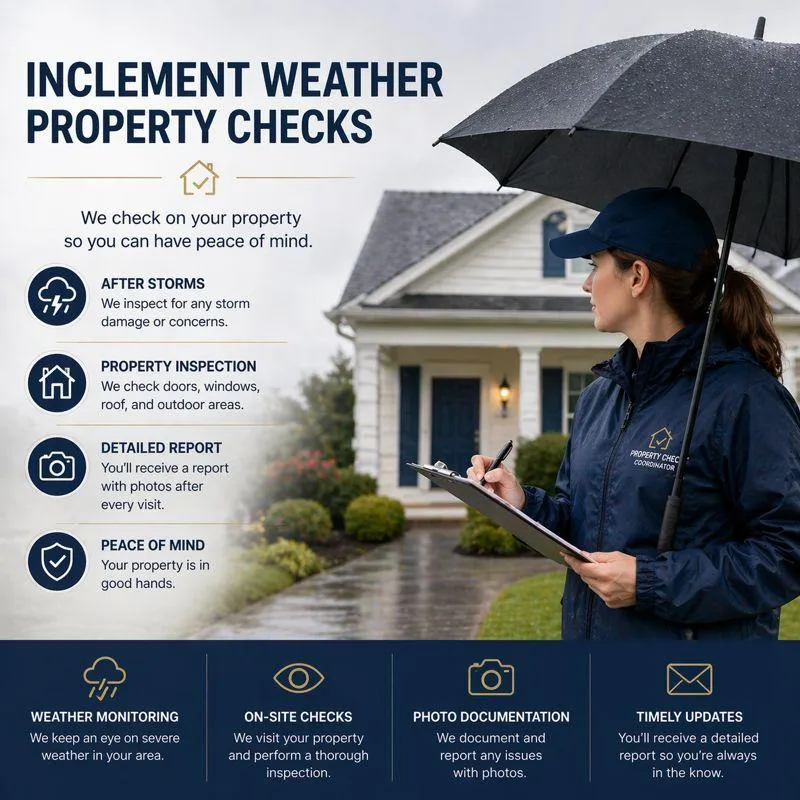 Inclement Weather / Property Checks