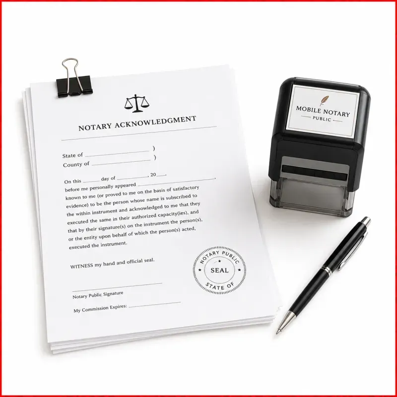 Mobile Notary