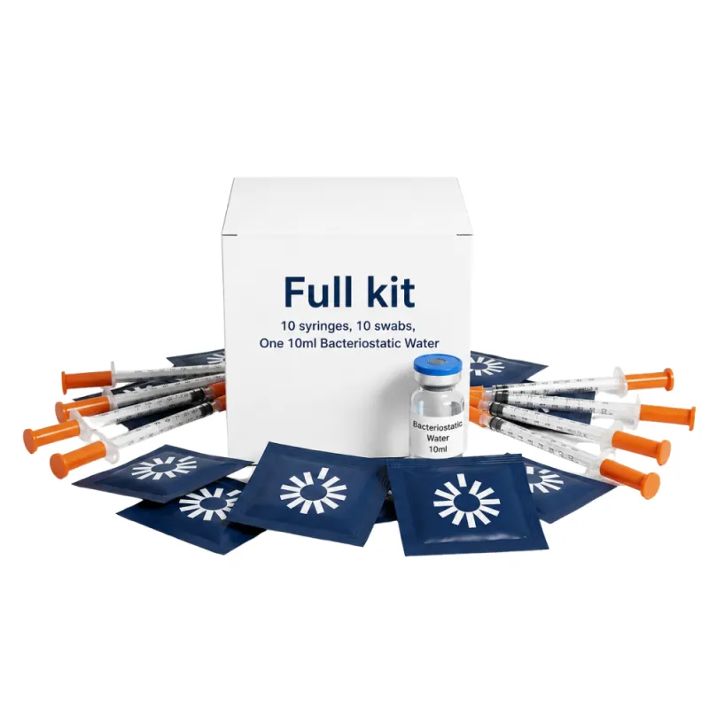 Supply - Starter Kit (10 syringes, 10 swabs, One 10ml Bacteriostatic Water)