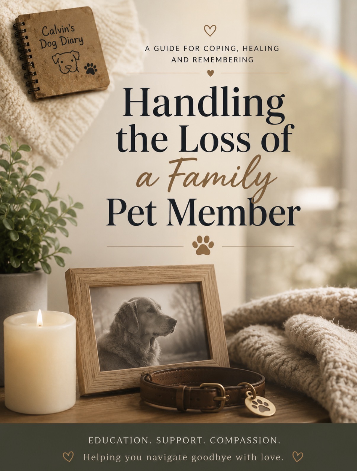 Handling the loss of a Family Pet Member