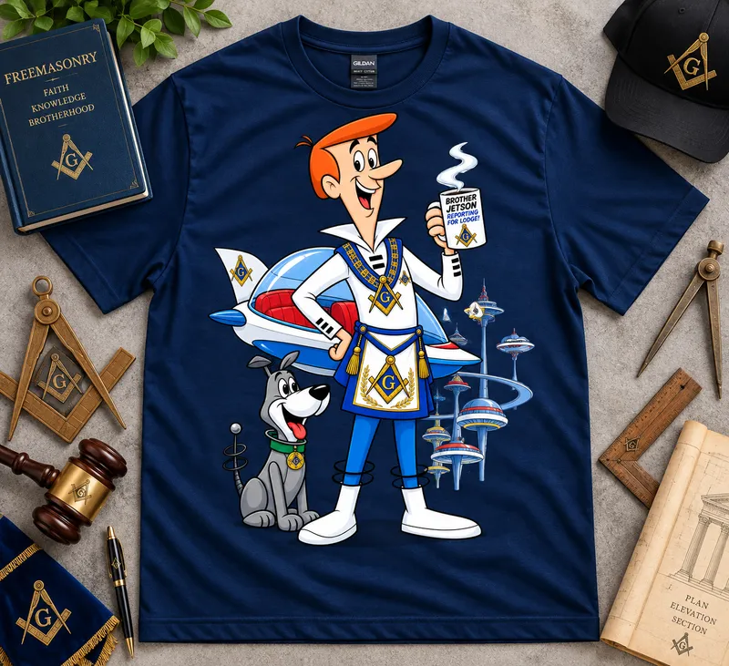 Future Brother | Masonic Cartoon T-Shirt