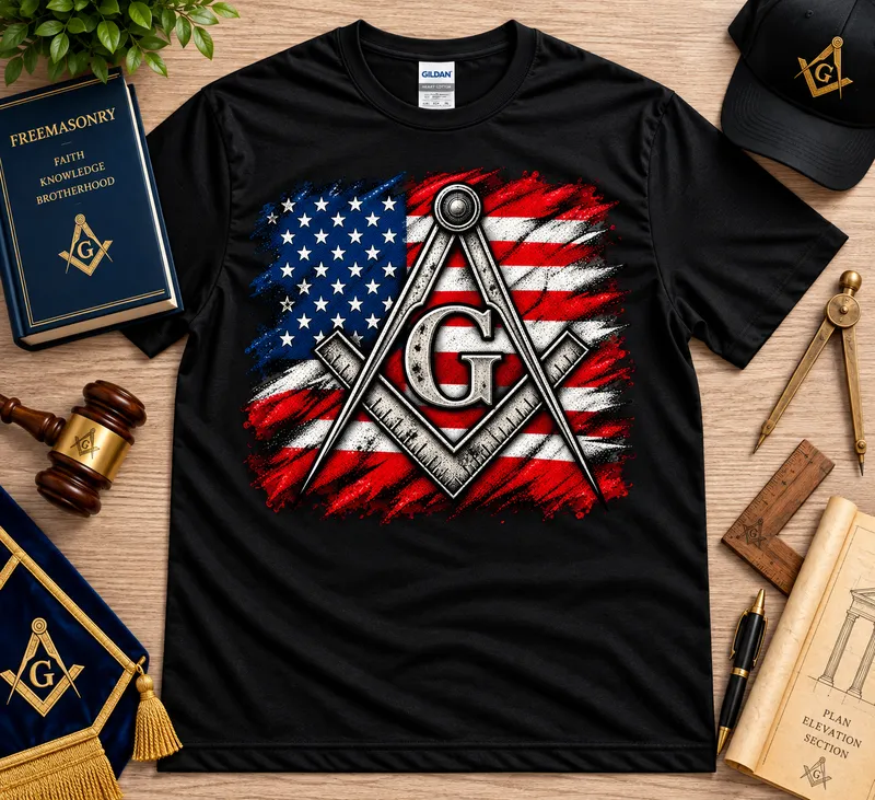 American Freemason – Masonic T-Shirt