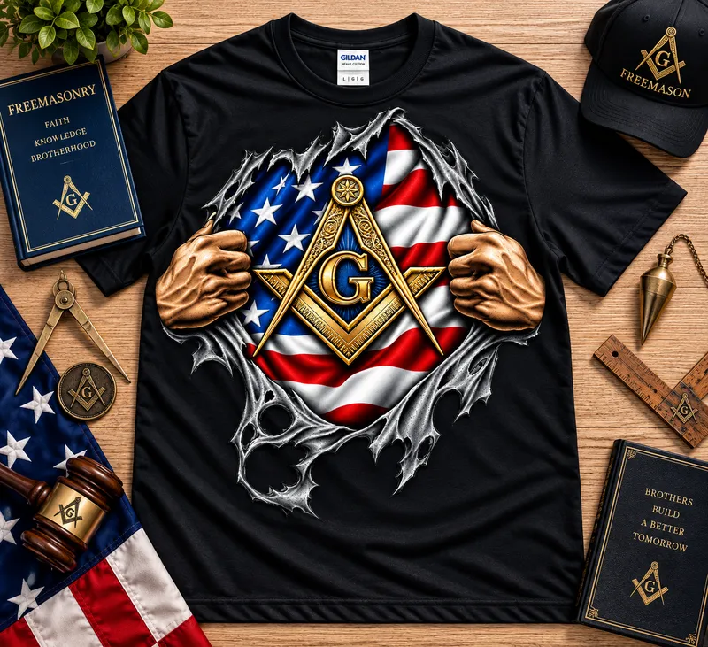  Super Mason – Masonic T-Shirt