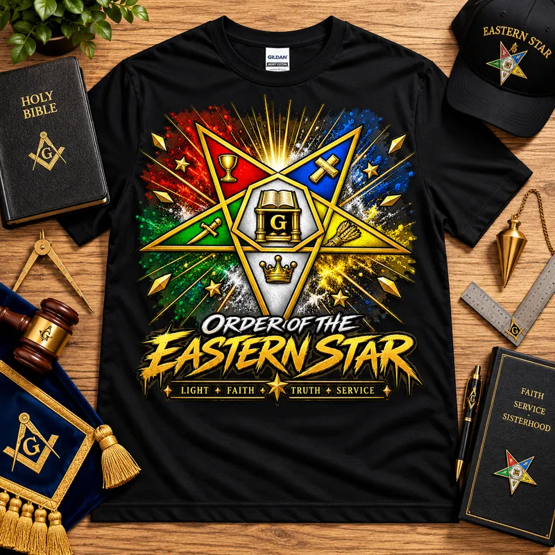 Eastern Star – Masonic T-Shirt