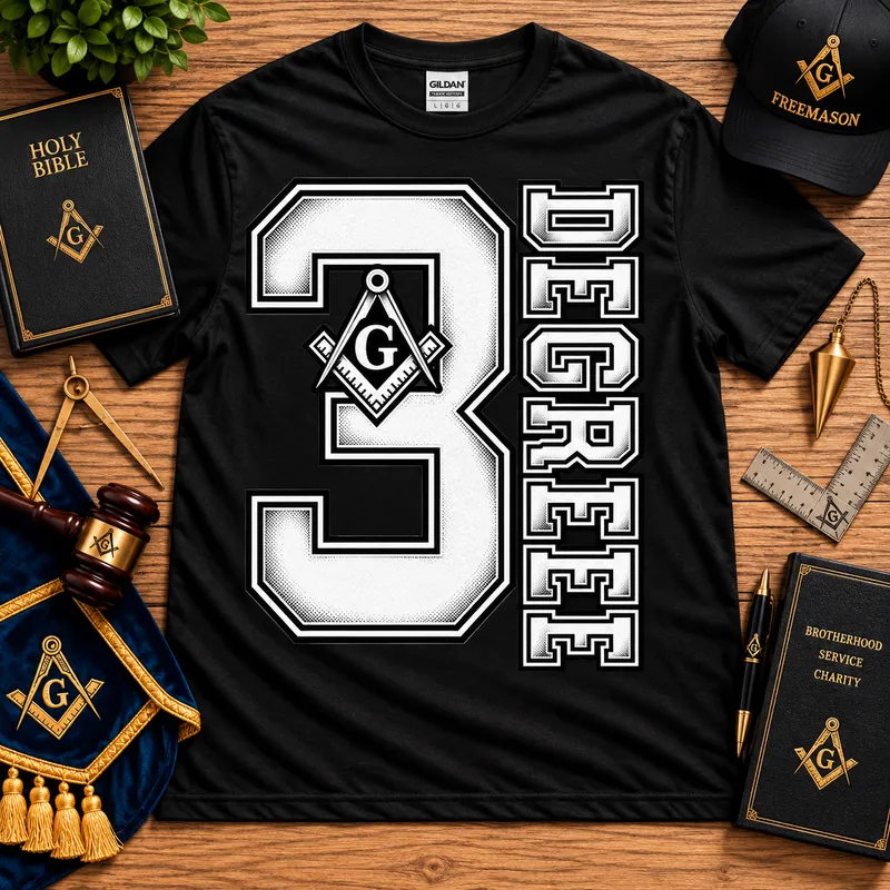 3rd Degree – Masonic T-Shirt